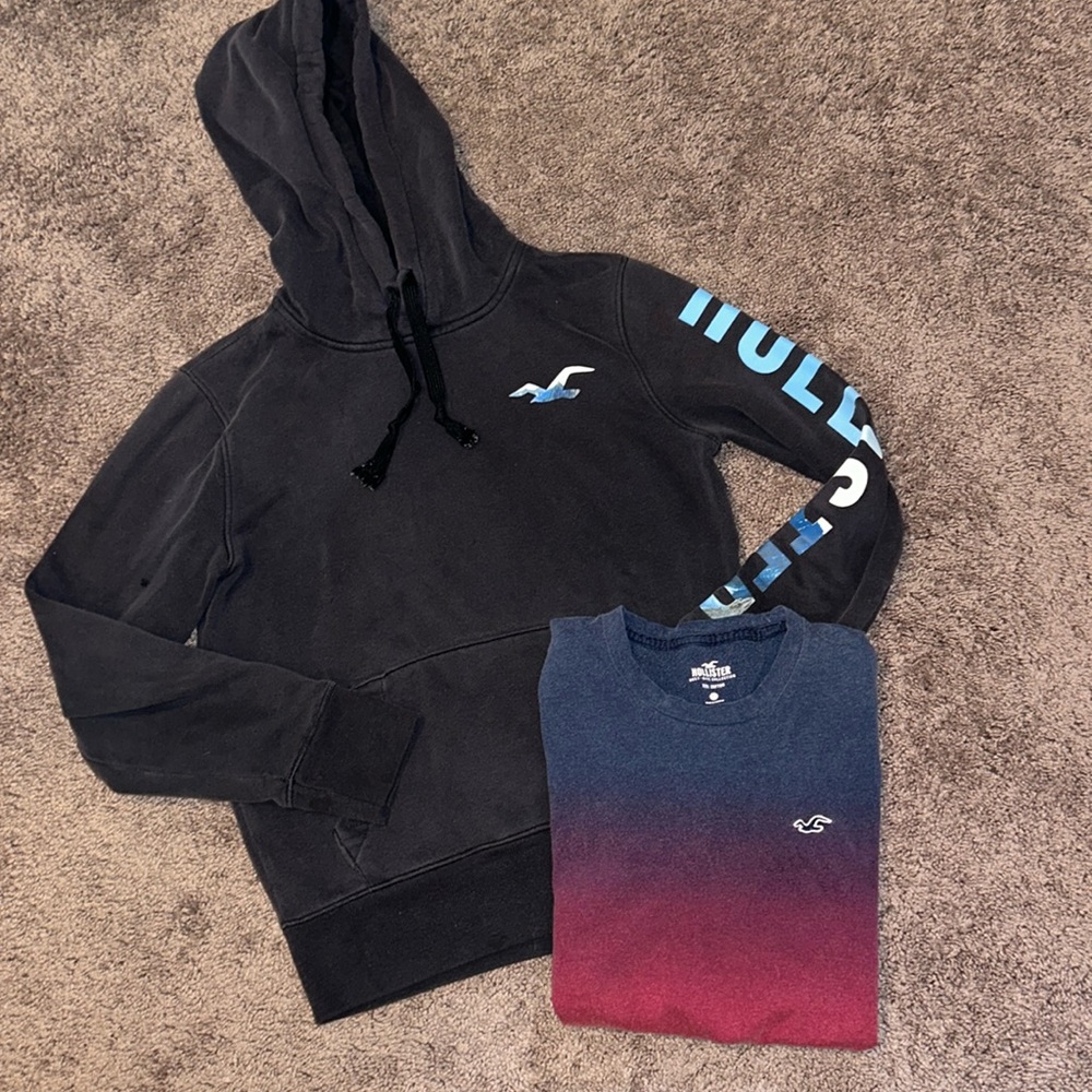 Hollister XXS sweatshirt and top bundle!
